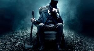 фрагмент постера к фильму «Авраам Линкольн: Охотник на вампиров»