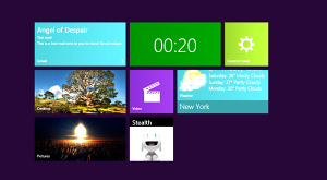 Элемент интерфейса Windows 8