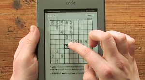 судоку на Kindle Touch 