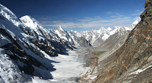 горная система Каракорум в Гималаях 