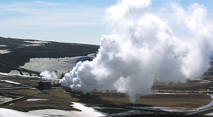 геотермальная электростанция в Исландии