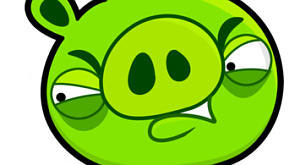 свинья из Angry Birds 