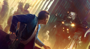 арт к игре Cyberpunk