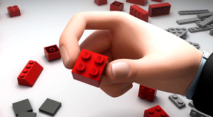 кадр из короткометражки «История Lego»