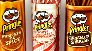 Pringles с новыми вкусами