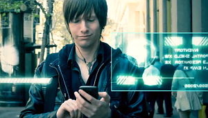 кадр из трейлера игры Ingress 
