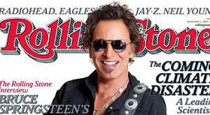 Брюс Спрингстин на обложке журнала Rolling Stone 