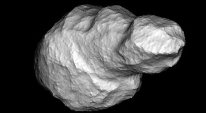 компьютерная модель астероида Таутатис