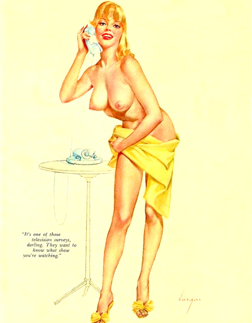 Пин-ап Альберто Варгаса для Playboy (20 фото)