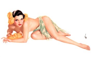 Пин-ап Альберто Варгаса для Playboy (20 фото)