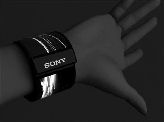 Браслетный компьютер будущего Sony