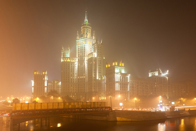 Смог от пожаров в Москве