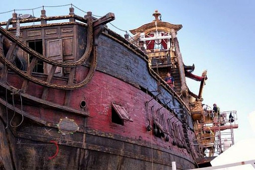 Съемки «Пиратов Карибского моря: На странных волнах»