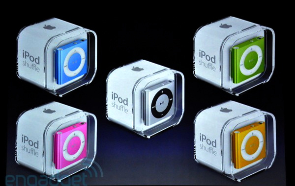 Новые плееры Apple iPod