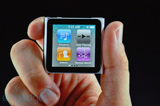Новые плееры Apple iPod