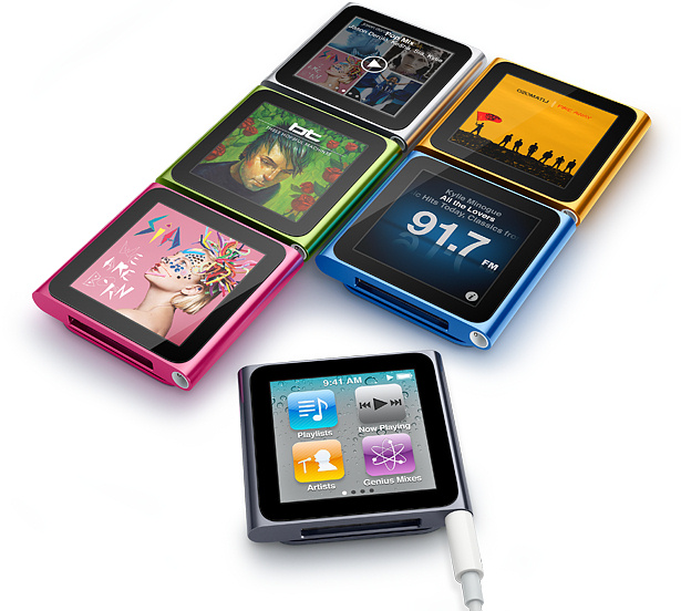 Новые плееры Apple iPod