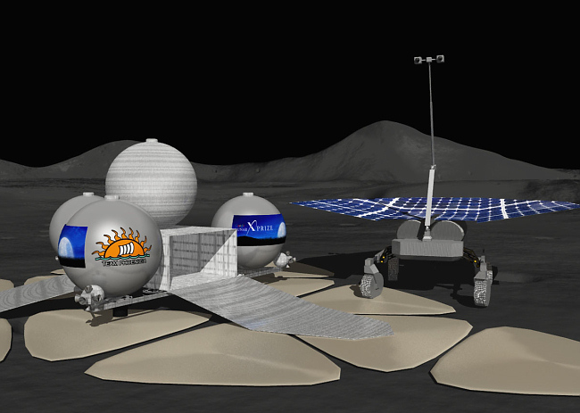 Состязание луноходов Lunar X PRIZE