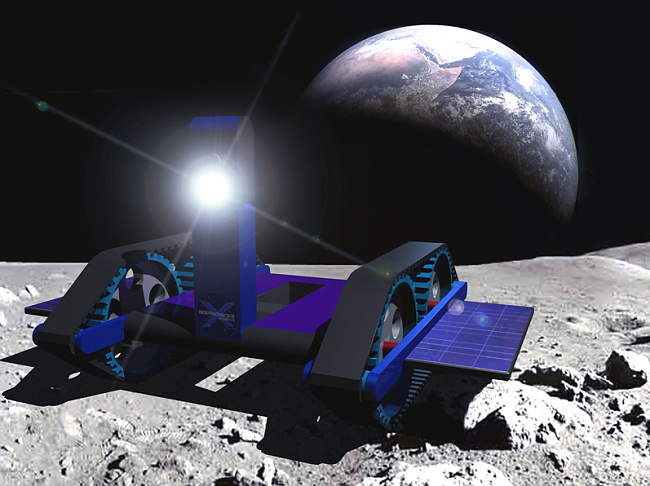 Состязание луноходов Lunar X PRIZE