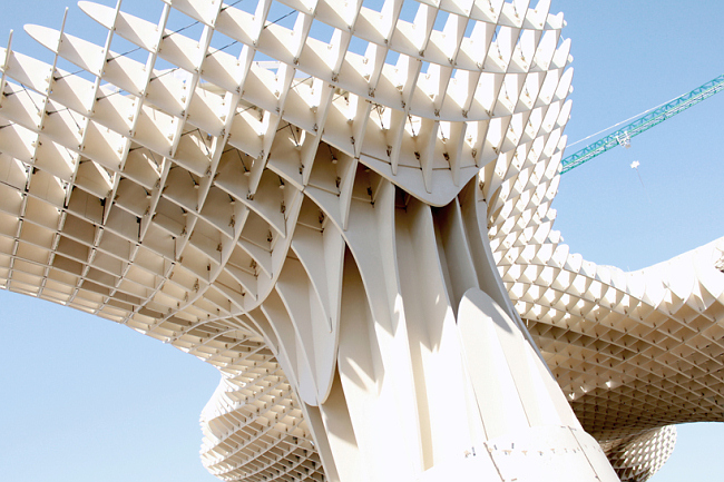 Деревянный гигант Metropol Parasol в Севилье