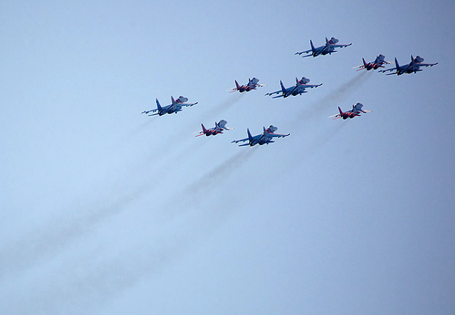 МАКС-2011. Летная программа