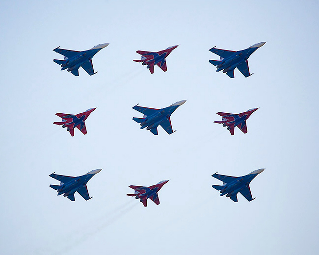 МАКС-2011. Летная программа