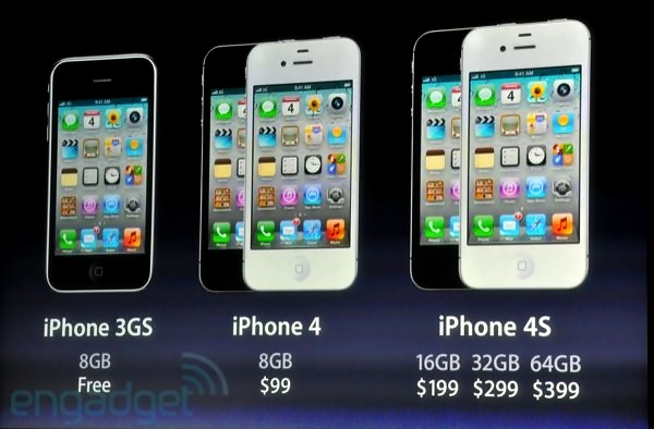 Премьера iPhone 4S, iOS 5 и новых iPod