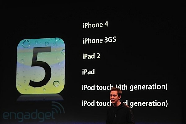 Премьера iPhone 4S, iOS 5 и новых iPod