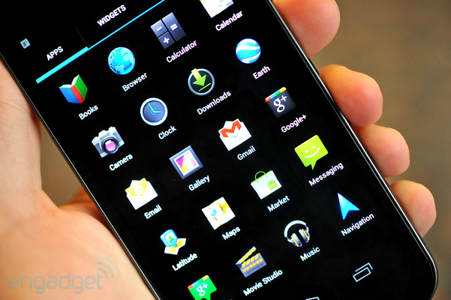 Samsung Galaxy Nexus на Android Ice Cream Sandwich