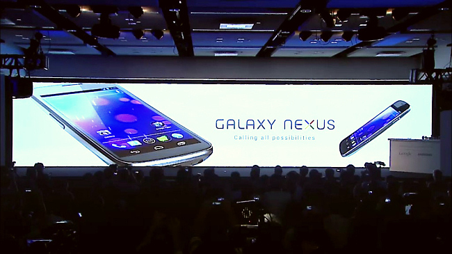 Samsung Galaxy Nexus на Android Ice Cream Sandwich
