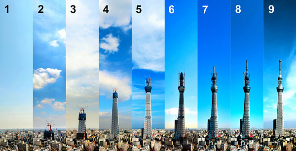 телебашня Tokyo Skytree