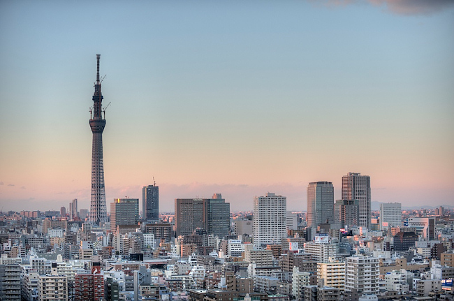 телебашня Tokyo Skytree