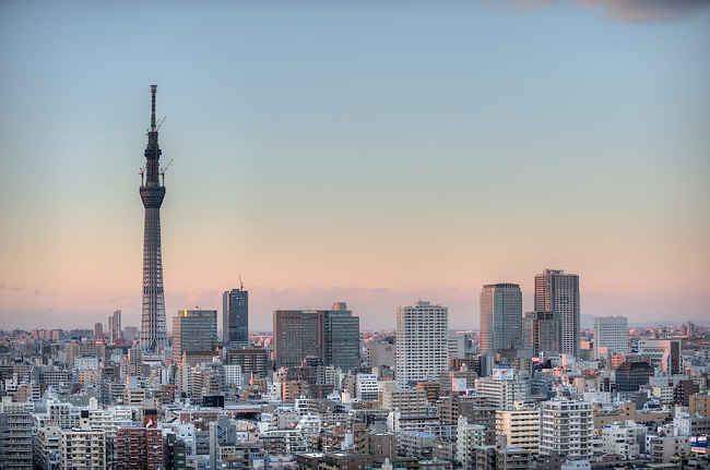 телебашня Tokyo Skytree