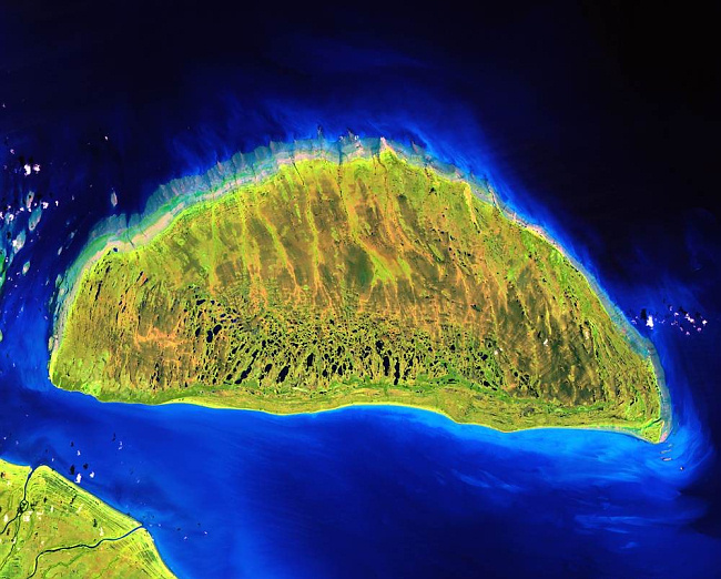 Снимки Landsat из серии «Земля как искусство»