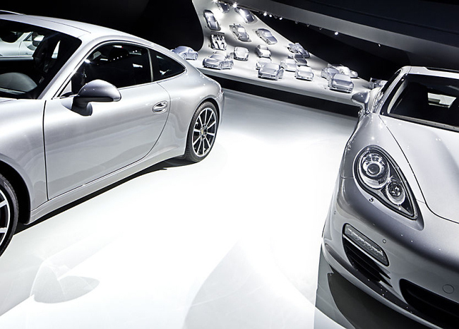 Павильон Porsche в Вольфсбурге