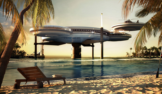 Проект Water Discus Hotel для Дубая